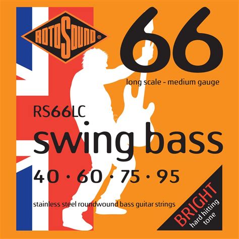 Rotosound Cordes De Basse Rs Ld Cordes Swing Bass Acier