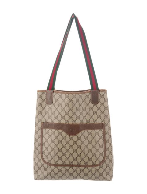 Gucci GG Supreme Small Joy Tote Neutrals Totes Handbags GUC883532