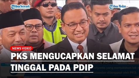 Pdip Sebut Tak Mau Berkoalisi Dengan Partai Pengusung Anies Baswedan