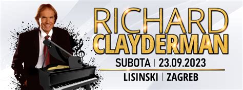 Kupite Vstopnice Richard Clayderman Zagreb Koncertna Dvorana