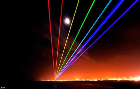 Rainbow Laser Art London For Scale Rwoahdude