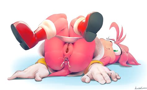 Rule 34 Amy Rose Anal Vore Anus Ass Boots Bottomless Clothing Dress Edit Female Footwear Furry