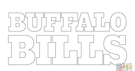 Buffalo Bills Logo Coloring Pages ~ coba sajalah