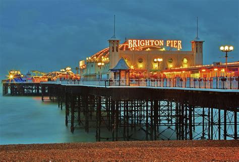 brighton pier     famous coastal landmarks