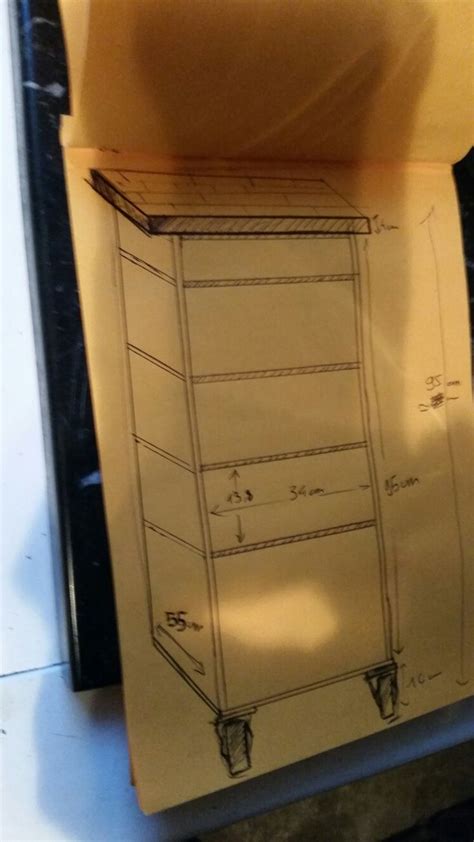 Diy Mobile Drill Press Cabinet By R Ekogp Etape Croquis Du Meuble