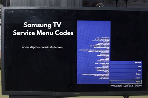 Pdf Samsung Led Tv Service Menu Code For Factory Reset Dip