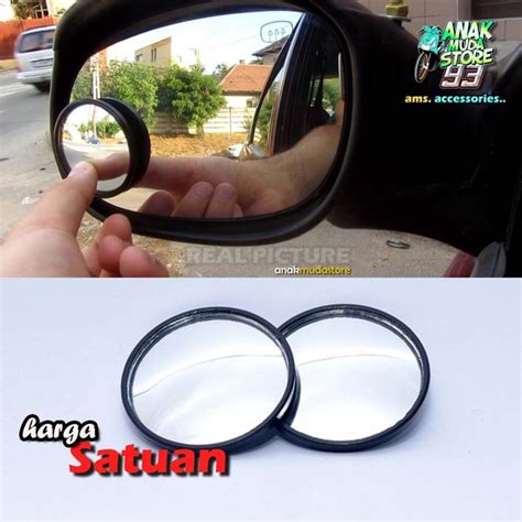 Jual Blind Spot Car Mirror Blindspot Kaca Spion Cembung Mini Bulat