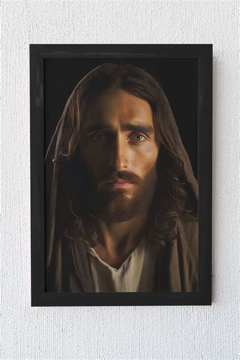 HD Rendered Shroud of Turin Jesus, Big Image Large Wall Print Digital ...