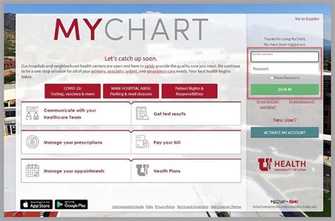 Mychart Login Utsw