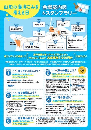 海洋ごみ問題について考えよう【山形の海洋ごみを考える日】開催！イベント当日は海洋ごみの展示やワークショップ、加茂を楽しむスタンプラリー企画も！ ｜ 海と日本project【日本財団】