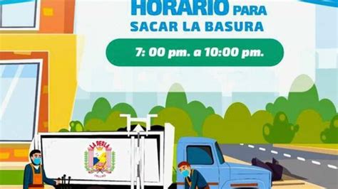 Horario Para Sacar La Basura Noticias Municipalidad Distrital De La