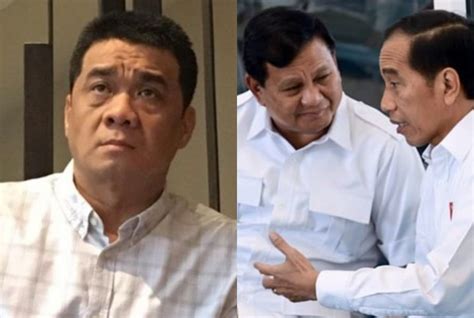 Riza Yakin Jokowi Lebih Pilih Prabowo Daripada Ganjar Sederet Alasan