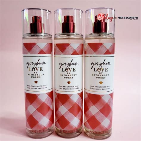 Gingham Love Fine Fragrance Body Mist By Bath And Body Works Shopee