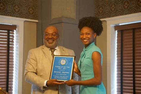 Alton High Grad Kennedy Stephens Is Rotary Club Of Alton Godfrey 2022