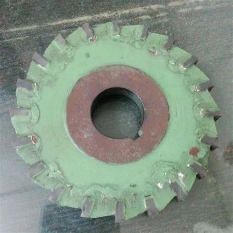 Hss Mm D Carbide Brazzed Side Face Milling Cutter Round At Rs