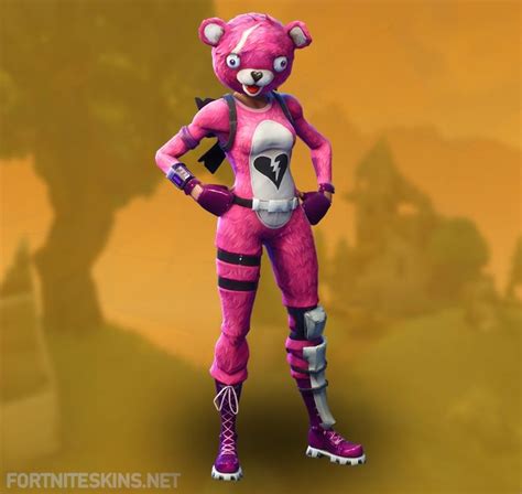 Skin Fortnite Nounours Rose Dessin Cuddle Team Leader Fortnite Br