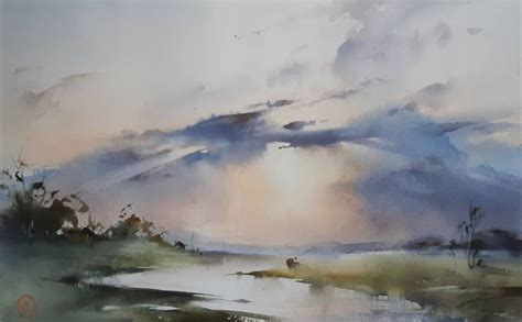 Ilya Ibryaev On Instagram Evening X Cm Watercolor Art