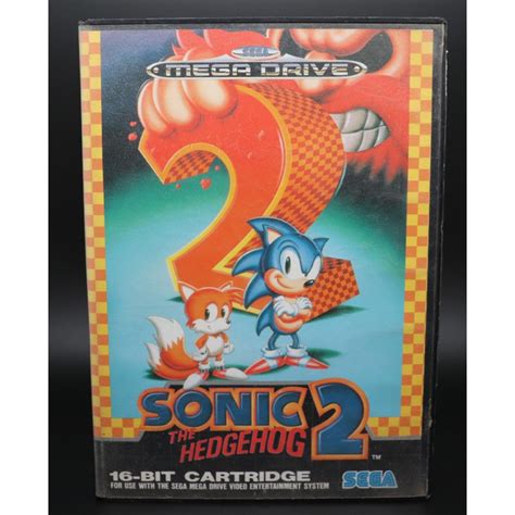 SONIC THE HEDGEHOG 2 BOITE SANS NOTICE SEGA MEGADRIVE