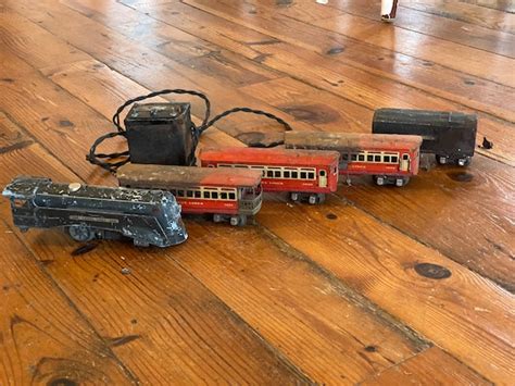 Vintage Toy Train Set