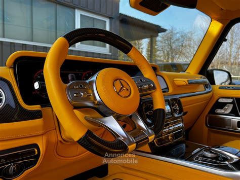 Introduce Imagen Classe G Brabus Interieur Orange Fr