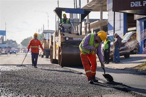 Avanza La Repavimentaci N De La Avenida De Octubre Quilmes En Red