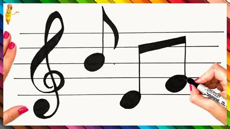 Easy Music Notes Drawing Ideas How To Draw