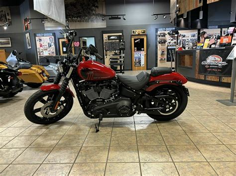 Harley Davidson Street Bob Redline Red For Sale In Jackson Tn