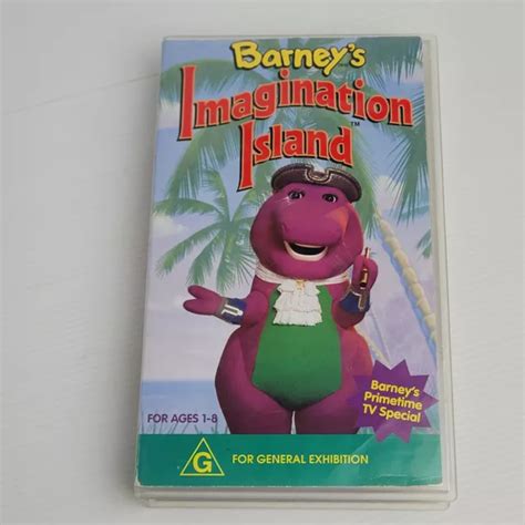 Barney S Imagination Island Vhs Pal Vhs Video Tape Eur