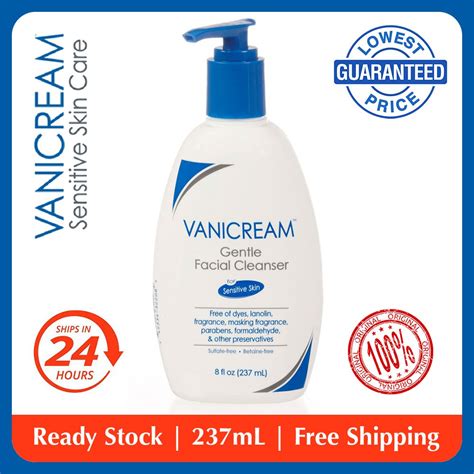 Vanicream Gentle Facial Cleanser W Pump Dispenser Vanicream Cleansing