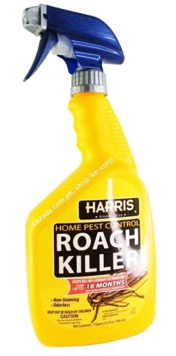 Harris Home Pest Control Roach Killer Spray 32 Oz 946ml Lazada Ph