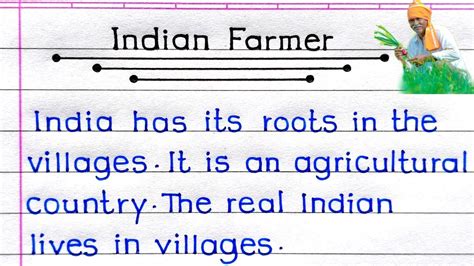 Essay On Farmer Farmer Essay In English Essay On Indian Farmer