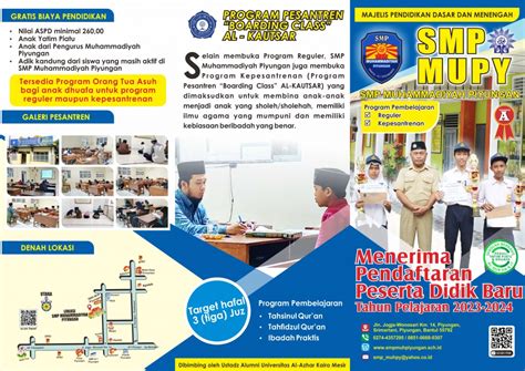 Ppdb 2023 2024 Smp Muhammadiyah Piyungan Smp Muhammadiyah Piyungan