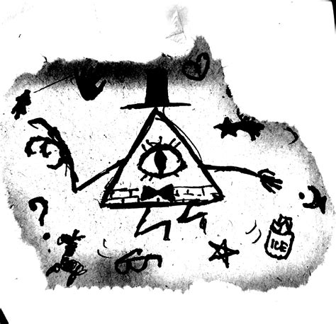 Enigmatic Bill Cipher Fanart Discover More At ThorGift