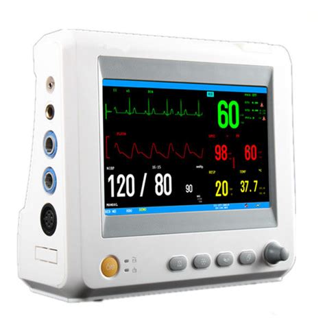 Medical Equipment Multi Parameter Portable Patient Monitor 7 Inch High