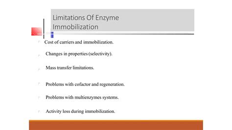 Enzyme Biotechnology Methods Of Enzyme Immobilization And Applications Pptx