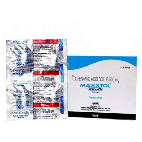 Tolfenamic Acid Bolus Prescription Packaging Type Box At Rs 70 In Nagpur