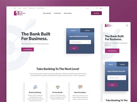 First Business Bank Website Redesign Case Study Orbit Media