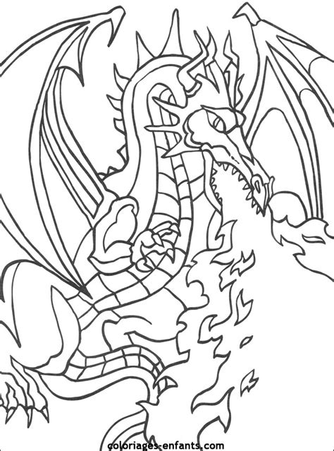 Dessins De Coloriage Dragon Imprimer Sur Laguerche Page