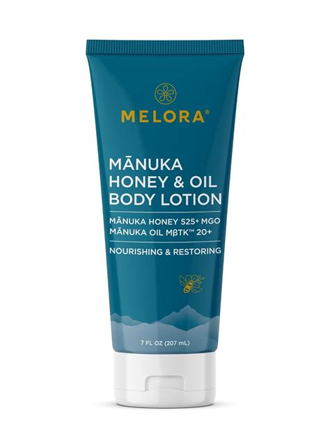 Melora Manuka Honey Body Lotion 7oz Moisturizing Lotion With Soothing Manuka