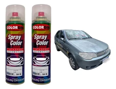 Tinta Spray Automotiva Azul Jet Fiat Verniz Colorgin Mercadolivre