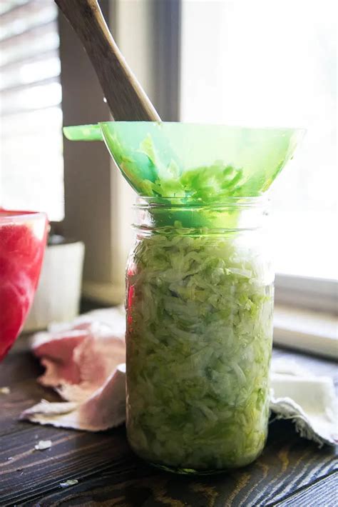 How To Make Mason Jar Sauerkraut Perry S Plate