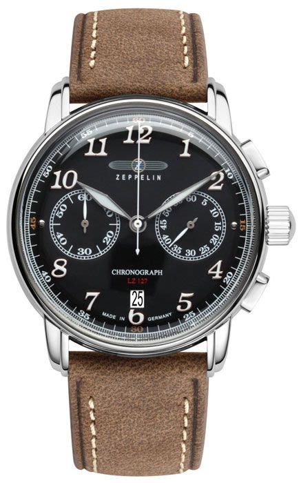 Zeppelin Montre Homme Uhren Herren Herren Chronograph Zeppelin