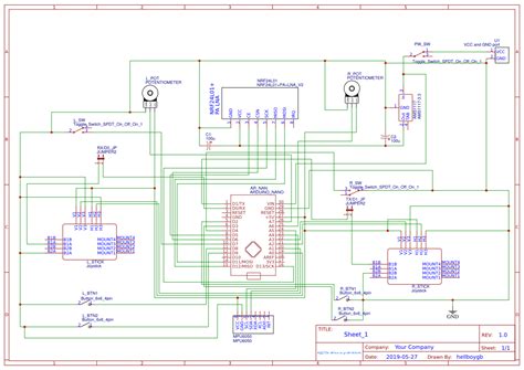 Arduino Nano Controller EasyEDA Open Source Hardware Lab