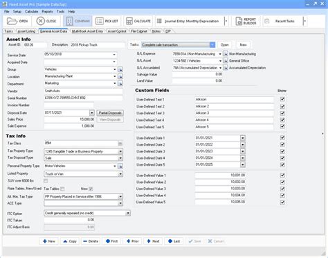 Fixed Asset Pro Moneysoft® Calculate Asset Depreciation Fast