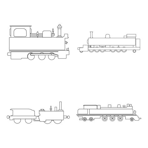 Steam Locomotive Icon 21958998 Vector Art At Vecteezy