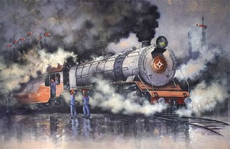 10 Best steam locomotive paintings in 2023 | Buy paintings, Indian ...