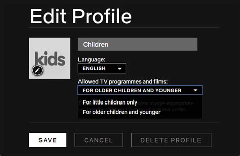 How To Set Netflix Parental Controls On Kids Profile Mashtips