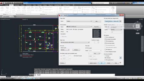 AutoCAD 2014 Como Configurar As Penas Para Plotagem YouTube