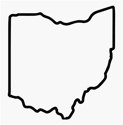 Ohio State Outline Png , Free Transparent Clipart - ClipartKey