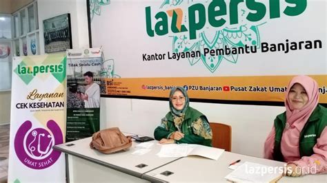 Peduli Kesehatan Laz Persis Klp Banjaran Berikan Cek Kesehatan Gratis